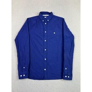 Norse Projects Anton Oxford Shirt Mens XS Blue Cotton Long Sleeve Button Down